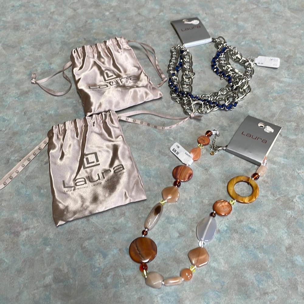 Laura costume necklaces